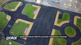 Nové dopravní hřiště v Karviné pomalu dostává výslednou podobu