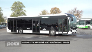 Autobusy karvinské MHD mají novou image a jsou vybaveny čidly pro počítání cestujících