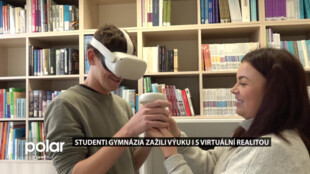Studenti karvinského gymnázia zažili výuku i s virtuální realitou