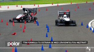 Tým Formula TU Ostrava se mezi závodní elitou neztratí. Formule si studenti staví sami