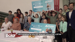 Bruntálský domov pro seniory společně s dětmi zvítězil v mezigenerační soutěži Pošlete vzkaz příběhem