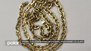 Zlatnice odhalila padělané šperky. Podvodníci přijeli ze Srbska