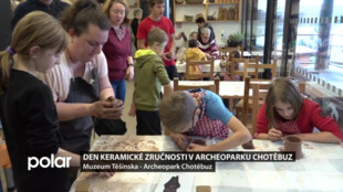 V Archeoparku v Chotěbuzi proběhl Den keramické zručnosti pro děti i dospělé