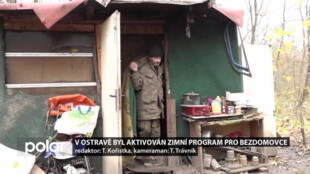 V Ostravě byl aktivován zimní program pro bezdomovce. Každý má místo pro nocleh