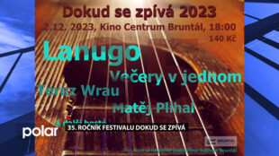 Bruntálský hudební festival Dokud se zpívá oslaví 2. prosince 35. let svého trvání