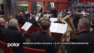 Hornická kapela oslavila 115 let slavnostním koncertem