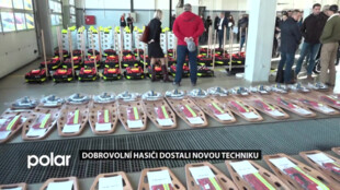 Dobrovolné sbory hasičů dostaly novou techniku. Jejich výcvik je na úrovni profesionálů