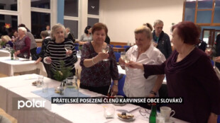 Členům Obce Slováků přijely do Karviné zazpívat děti z Oravské Lesné