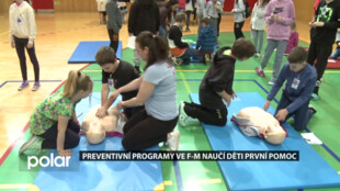 Nemocnice ve Frýdku-Místku vzdělává děti v první pomoci. Město prevenci více podpoří
