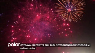 Ostrava-Jih přivítá rok 2024 tradičním novoročním ohňostrojem