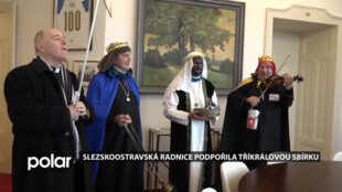 Slezskoostravská radnice tradičně podpořila Tříkrálovou sbírku