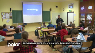 Policisté učí děti na školách, jak nebezpečné mohou být drogy