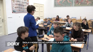 Škola v Horní Suché uspořádala matematický maraton