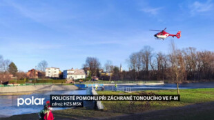 Svědek vytáhl tonoucího z Ostravice. S policistou prováděl 7 minut resuscitaci