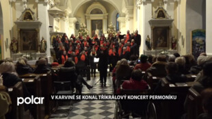 Tříkrálový koncert Permoníku v kostele Povýšení svatého kříže v Karviné
