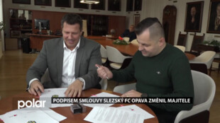 Slezský FC Opava už nepatří městu. Podpisem smlouvy přešel do rukou nového majitele