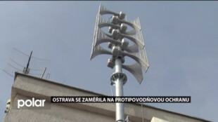 Ostrava se zaměřila na protipovodňovou ochranu. Má modernizované plány opatření a doplnila sirény