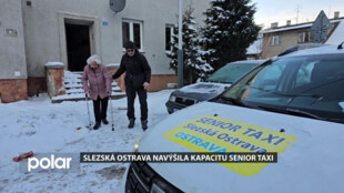 Slezská Ostrava navýšila kapacitu Senior Taxi, místo jednoho taxi nově jezdí dvě