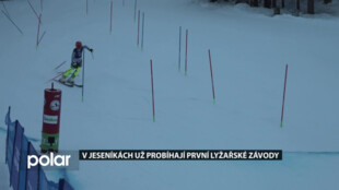 V jesenických ski areálech se nejen naplno rekreačně lyžuje, ale také závodí