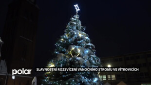 V Ostravě Vítkovicích byl rozsvícen vánoční strom a odhalena busta zakladatele huti