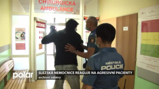 Slezská nemocnice v Opavě reaguje na agresivní pacienty zvýšením ostrahy