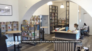 Knihovna v Karviné-Fryštátě byla po rekonstrukci slavnostně otevřena