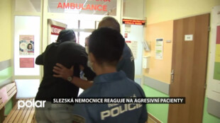 Slezská nemocnice v Opavě zvýšila ostrahu. Reaguje tak na zvýšený počet agresivních pacientů