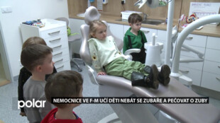 Nemocnice ve Frýdku-Místku učí děti nebát se zubaře a správně pečovat o zuby