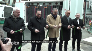 Ostrava má největší baterii v zemi. Běžnou obec dokáže zásobovat energií celý den