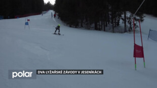 Dva lyžařské závody na jedné sjezdovce a v jednom víkendu proběhly v Karlově v Jeseníkách