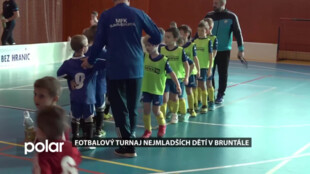 10 týmů nejmladších budoucích fotbalistů se sjelo do Bruntálu na halový turnaj