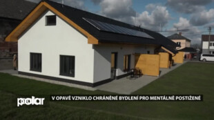 V Opavě Vlaštovičkách vzniklo chráněné bydlení pro mentálně postižené. Bezbariérový dům nabízí veškerý komfort