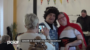 Senioři ze Slezské Ostravy oslavili masopust v Kulturním domě Muglinov