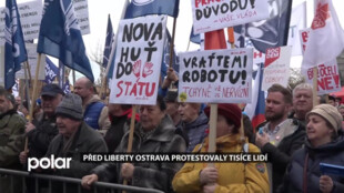 Před Liberty Ostrava protestovaly tisíce lidí. Bojí se, že už se huť nerozjede
