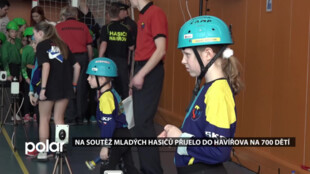 Na halovou soutěž mladých hasičů přijelo do Havířova na 700 dětí