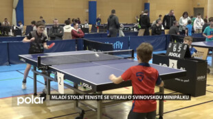 Sportovní hala v Ostravě-Svinově hostila turnaj ve stolním tenise.