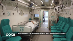 V MNO začala sloužit nová hyperbarická komora. Patří k nejmodernějším v Evropě