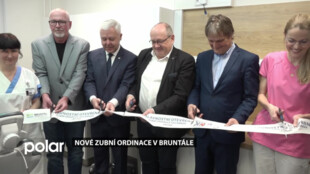 V Bruntále byly otevřeny dvě nové zubní ordinace ve spolupráci města, MS kraje a SZZ Krnov