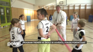 Program Trenéři ve škole se v Opavě osvědčil a bude pokračovat. Tělocvik je pro děti zábavnější a pestřejší