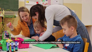Slezskoostravská ZŠ Bohumínská přichystala akce pro předškoláky, součástí byly i jarní dílničky