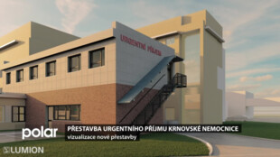 Krnovskou nemocnici čeká stavba nového centrálního urgentního příjmu za téměř 30 milionů korun. Potrvá do konce roku