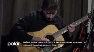 Jakub Jalůvka změnil svůj kytarový život a skladby vtiskl na první CD