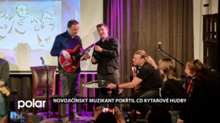 Novojičínský muzikant vydal CD kytarové hudby, křtil jej frontman kapely Minus 123minut