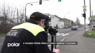 V Českém Těšíně přibyly úseky, na kterých měří městští strážníci rychlost