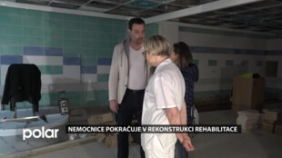 Havířovská nemocnice pokračuje v rekonstrukci rehabilitace