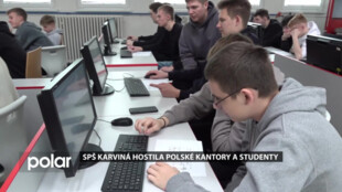 SPŠ Karviná hostila polské kantory a studenty oboru Strojírenství