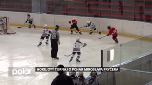 Na zimním stadionu v Karviné se konal hokejový turnaj pro děti O pohár Miroslava Fryčera
