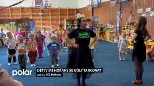 Děti v MŠ Hořany se učily tancovat