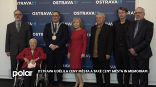 Ostrava udělila Ceny města. Ccenění převzala i 97letá herečka Štěpánka Ranošová
