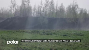 V Moravskoslezském kraji škodí silné poryvy větru, hasiči jezdí k mnoha zásahům